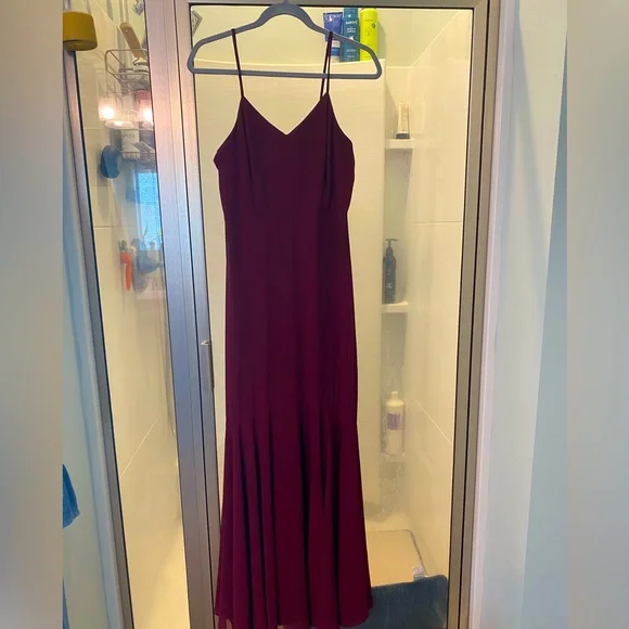 burgundy dress lulu Zapakasa Women Sparky Red Short Homecoing Dress with Lace Strapless Bodycon  Cocktail Dress main image 0